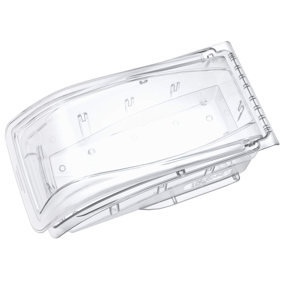 Akro-Mils 305B2 Ultra-Clear Plastic Storage Bin Lids - 12-Pack for Hanging & Stacking Organization | Perfect for Garage, Closet & Office Storage Solutions