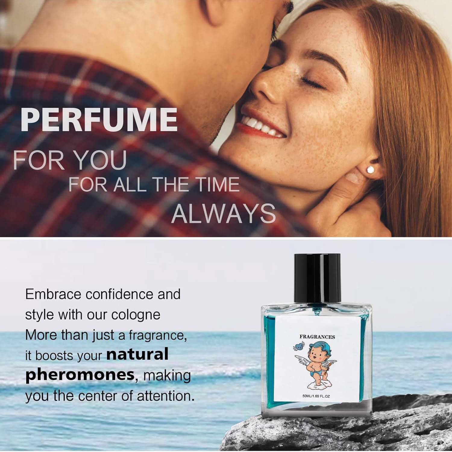 Hypnosis 2.0 Pheromone Cologne for Men - Long-Lasting Scent & Attraction Booster (50ml) | Date Night, Club & Special Occasion Fragrance