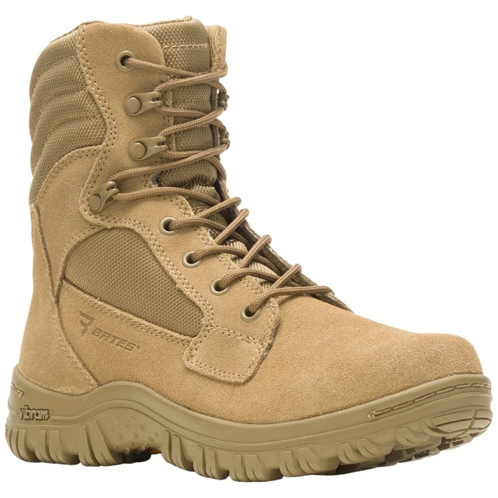 Bates Women's Cyren Tall Combat Boot - Waterproof Tactical Boots for Military, Work & Outdoor Hiking - Durable Leather & Rubber Sole