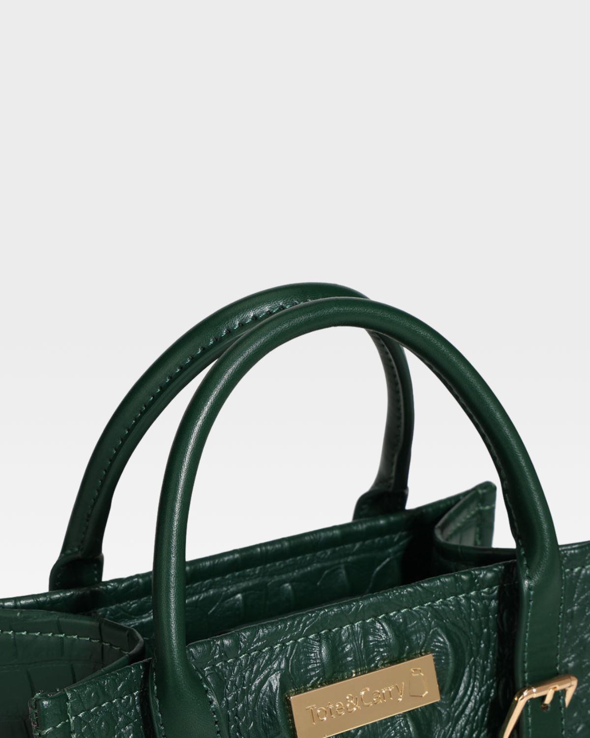 Apollo 2 Mini Tote Bag - Emerald Green Eco-Friendly Crossbody Purse for Women | Perfect for Work, Travel & Everyday Use