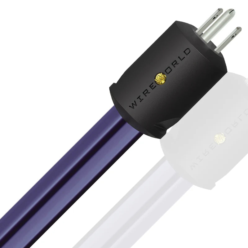 Wireworld Aurora™ 10 Power Conditioning Cord - Premium Audio Power Cable for Home Theater & Hi-Fi Systems - Reduce Noise & Improve Sound Quality for Speakers, Amplifiers & AV Equipment
