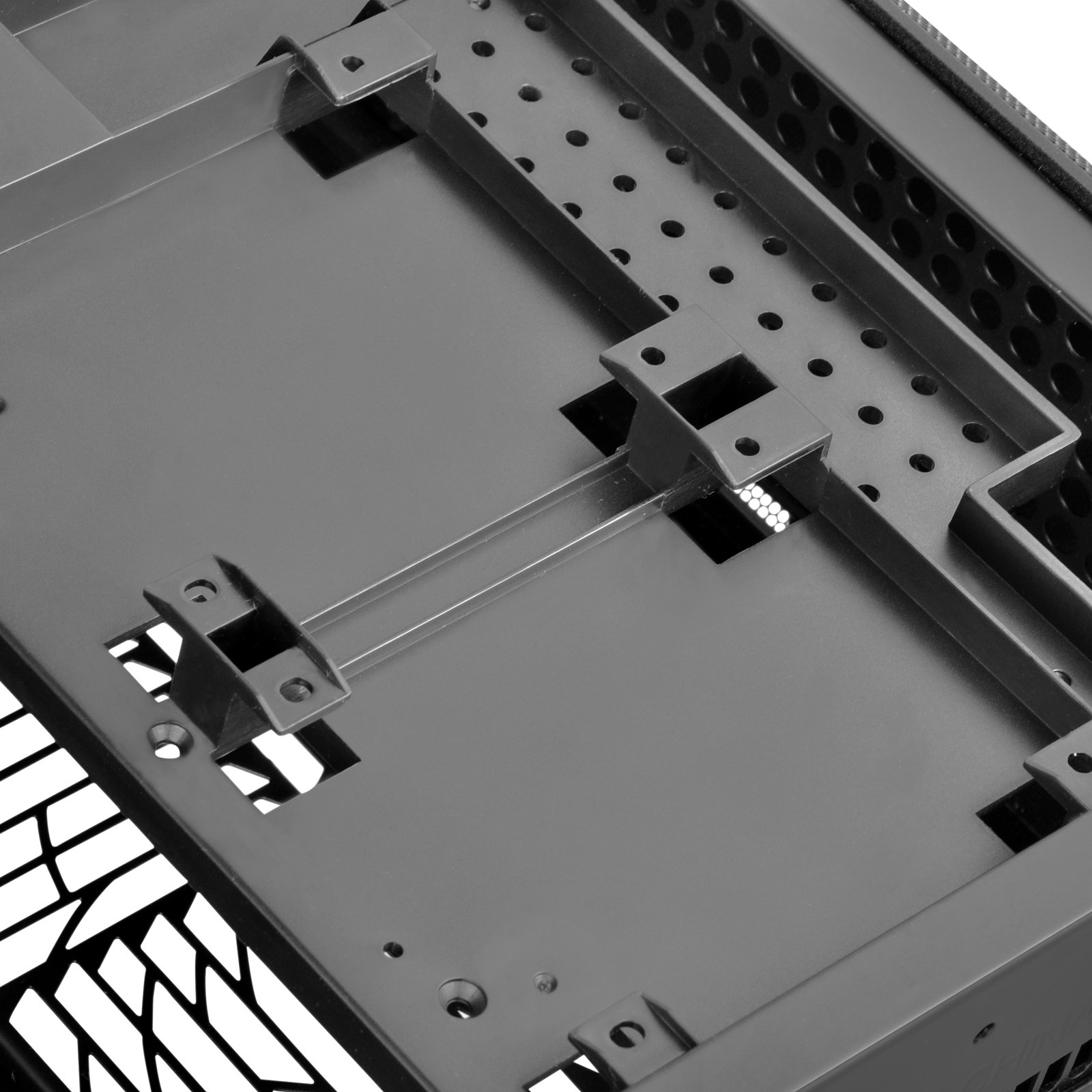 SilverStone SST-FTZ01B Black Mini-ITX Gaming PC Case - Compact High Performance Fortress Design for Small Form Factor Builds | Perfect for Home Theater PCs, LAN Parties & Space-Saving Gaming Setups