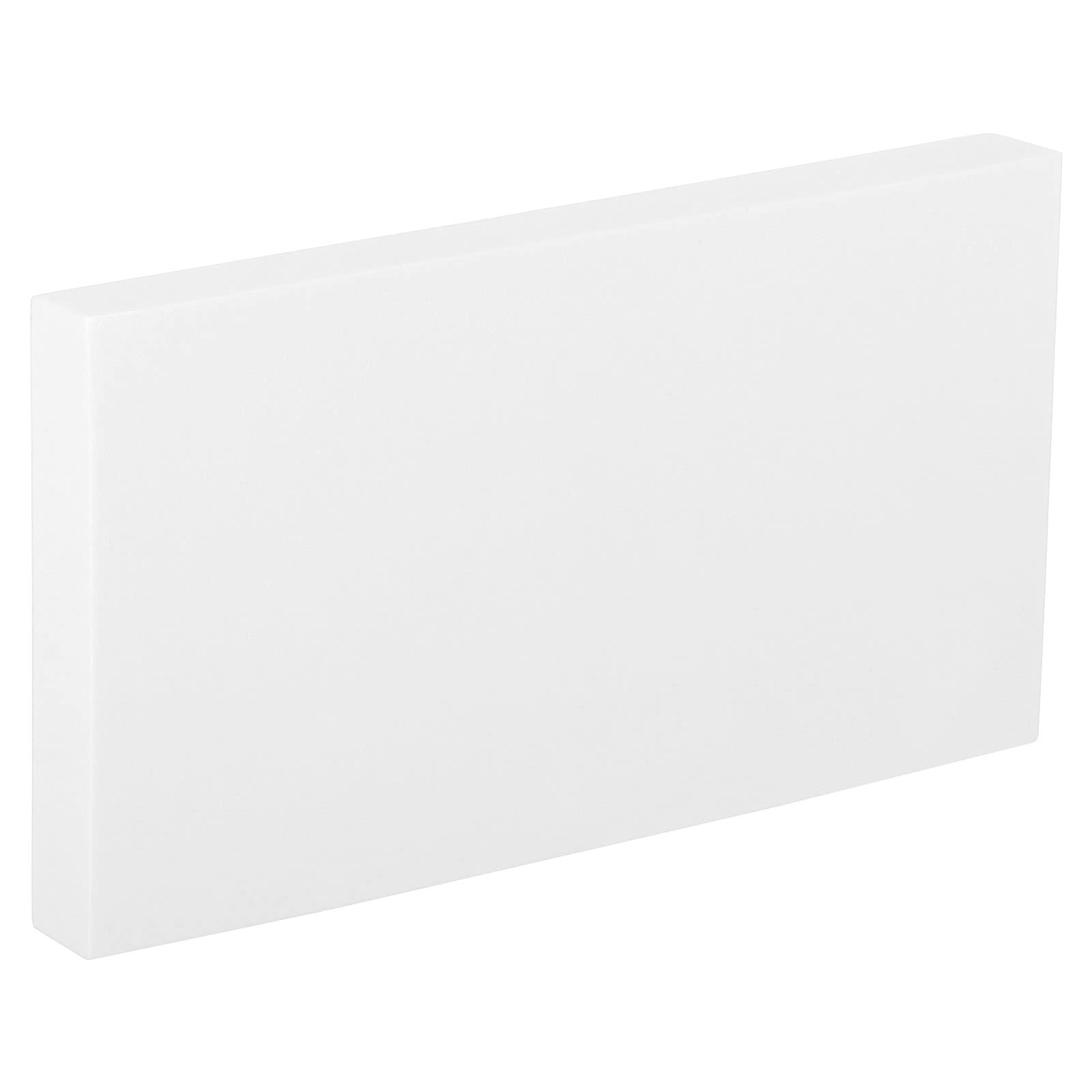 PATIKIL White Hard Foam Geometric Cube Photography Props - Rectangle Background for Product Photo Shoot, Makeup Tools & Perfume Display - Perfect for Ecommerce, Instagram & Home Decoration