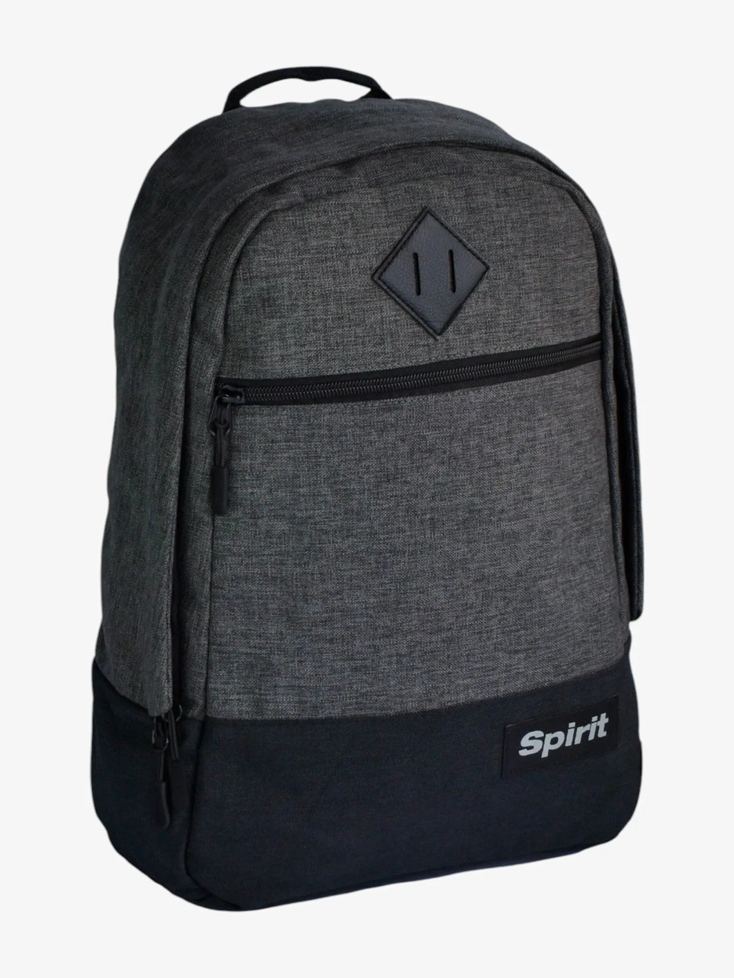 Dark Gray Spirit Campus Backpack for School, College & Travel - Durable Laptop Bag with Multiple Pockets for Students & Professionals