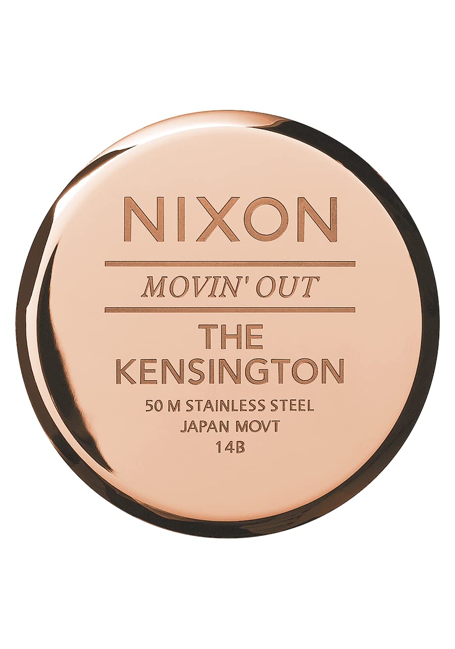 Nixon Kensington A099 Women's Watch - 37mm Face, 16mm Stainless Steel Band, 100m Water Resistant - Perfect for Swimming, Diving & Everyday Wear