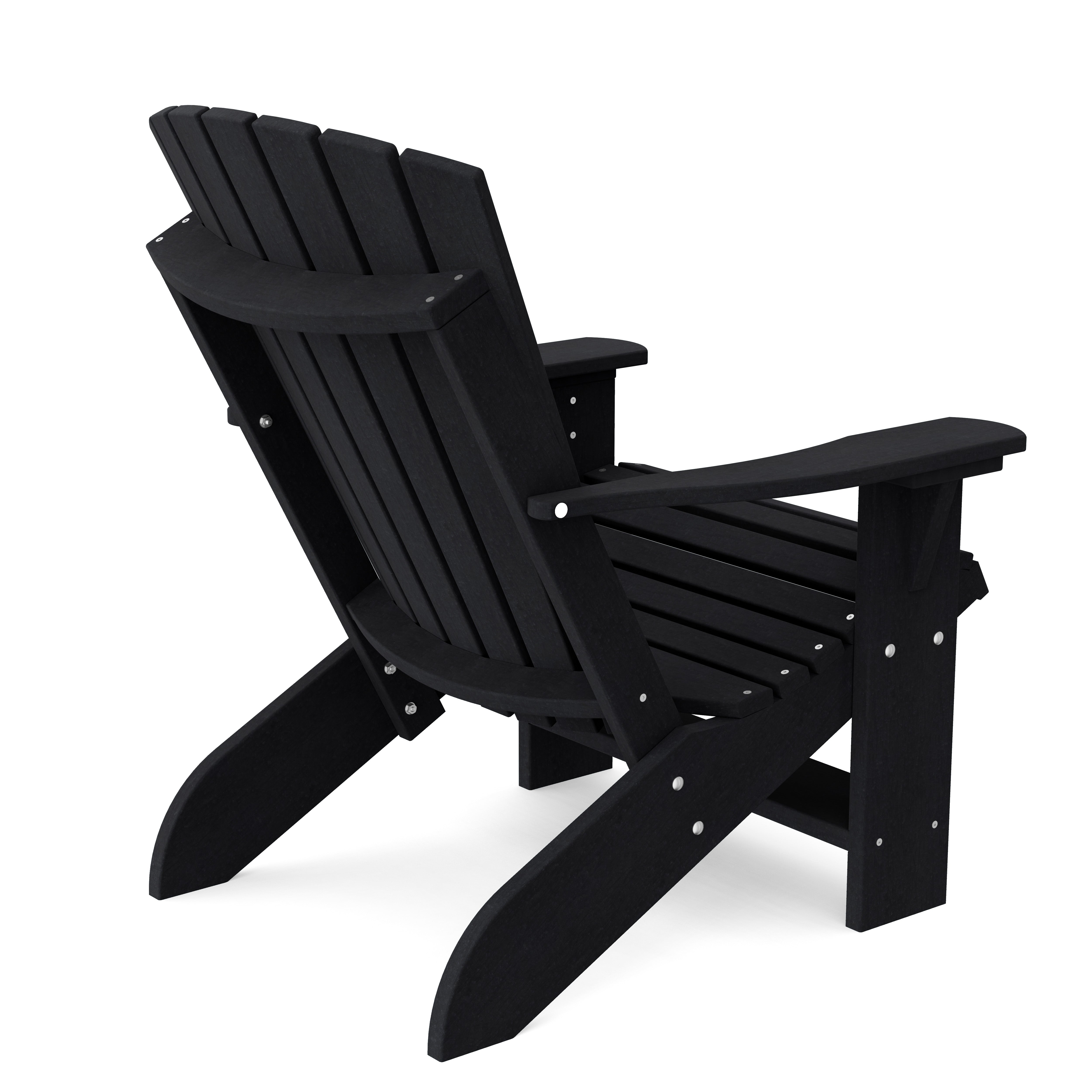Premium Heritage Adirondack Chair - Solid Wood Outdoor Patio Furniture for Garden, Deck, Poolside & Backyard Relaxation