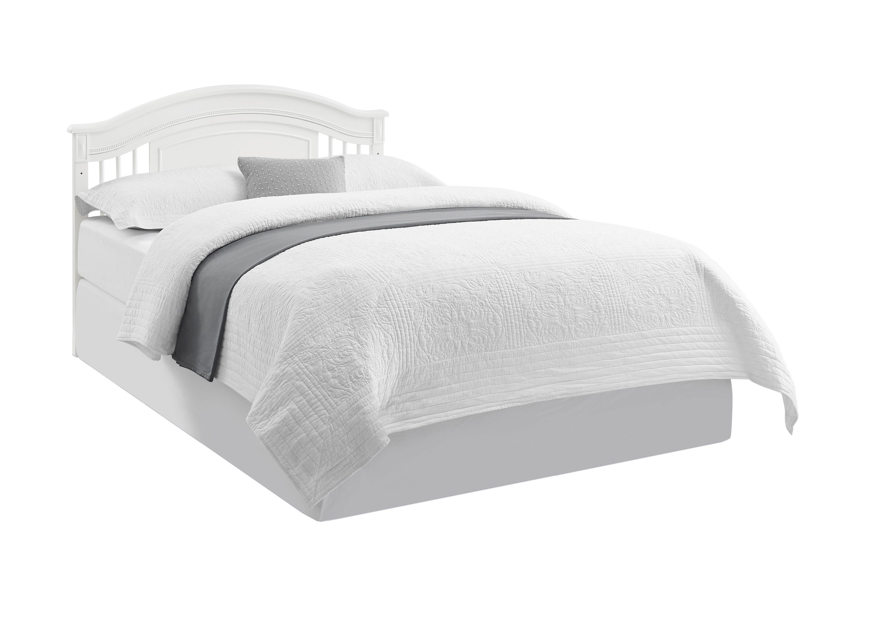 Juliette 6-in-1 Convertible Crib - Baby Crib to Toddler Bed, Daybed & Full Size Bed - Safe Nursery Furniture for Boys & Girls - Perfect for Newborns, Infants & Growing Kids