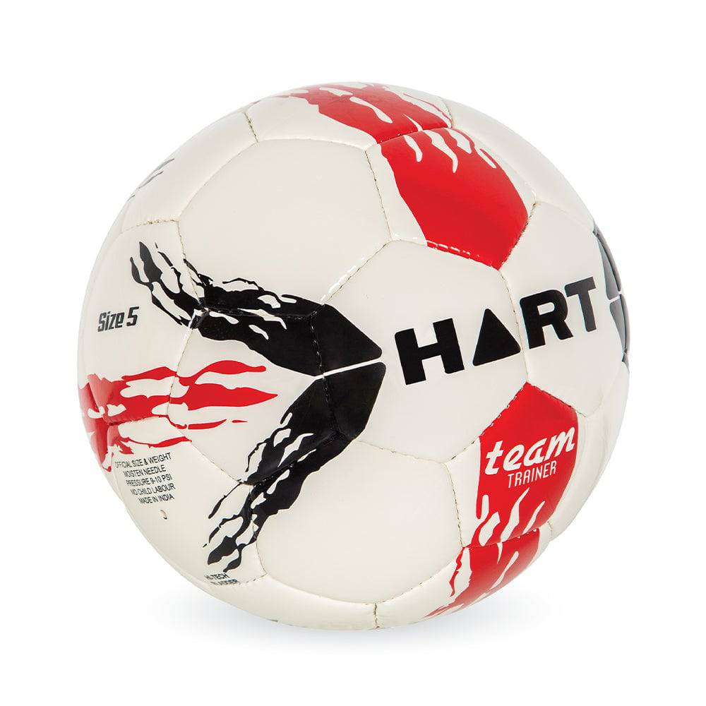 HART Team Trainer Soccer Balls - Size 5 Official Match Soccer Ball for Practice & Training - Perfect for Youth, High School & College Players - Indoor & Outdoor Use