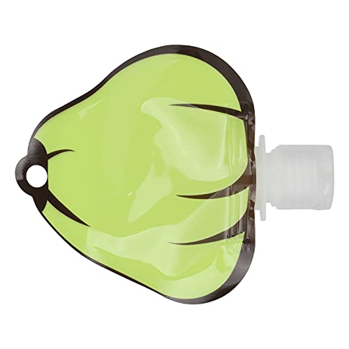 Portable Squeezable Travel Bottles for Shampoo & Lotion - Leak Proof Cosmetic Containers for Toiletries | Perfect for Air Travel, Gym & Camping (Green Pepper)