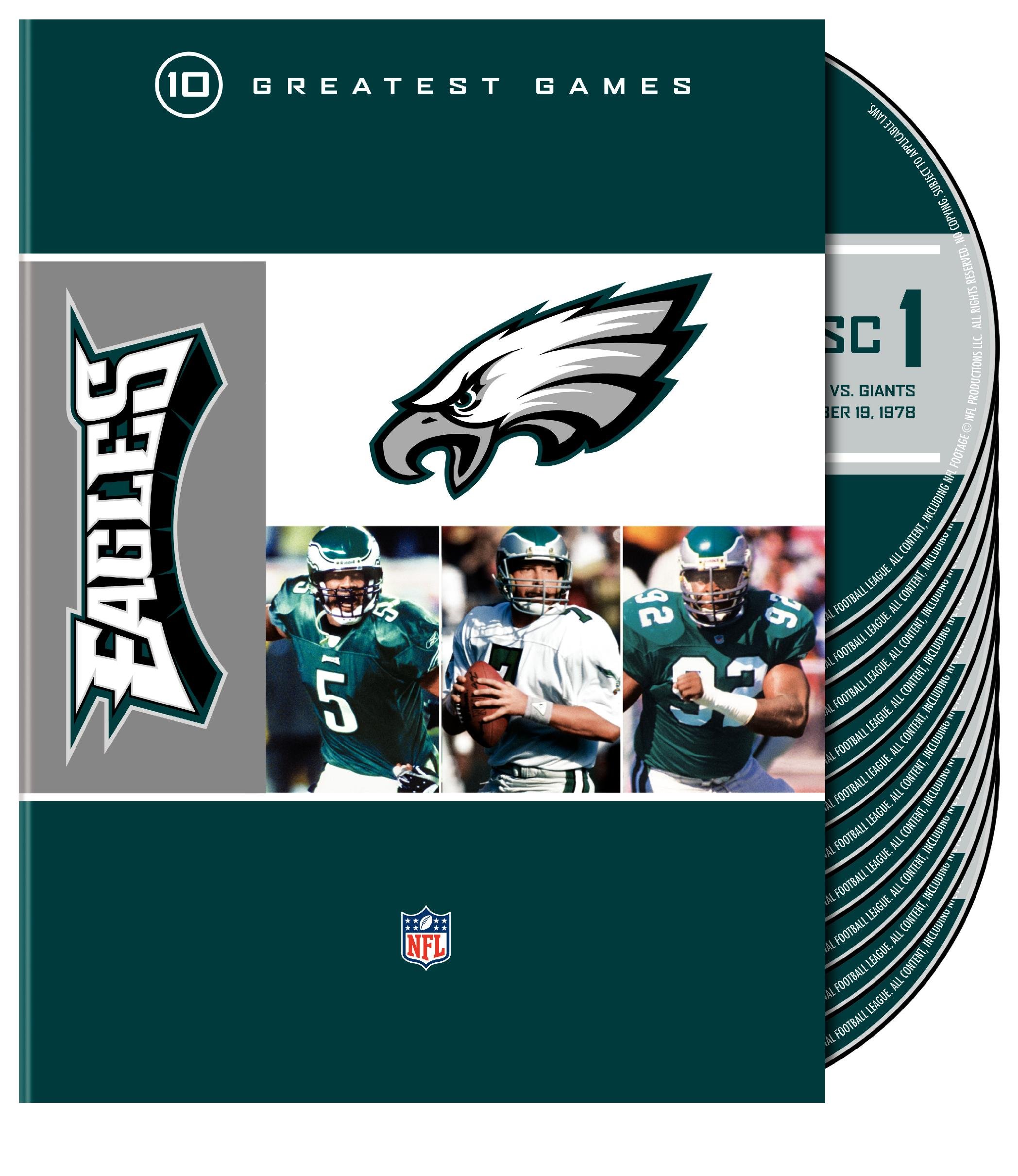 Philadelphia Eagles 10 Greatest NFL Games - Top Moments & Highlights for Football Fans | Perfect for Game Nights & Eagles Memorabilia Collectors
