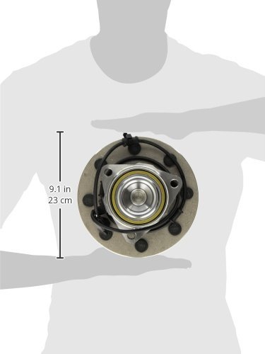 MOOG 515089 Wheel Bearing and Hub Assembly - Compatible with Dodge Ram 2500 3500 4500 5500 - Front & Rear Axle Replacement - Heavy Duty Truck Parts for Off-Road & Towing