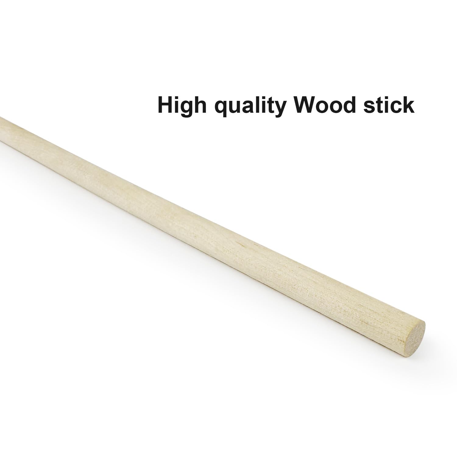 Natural Wood Cat Wand Toy with Feather Mice - Interactive Kitten Toy for Indoor Cats to Play, Chase & Exercise - Perfect for Playtime & Bonding with Your Feline Friend