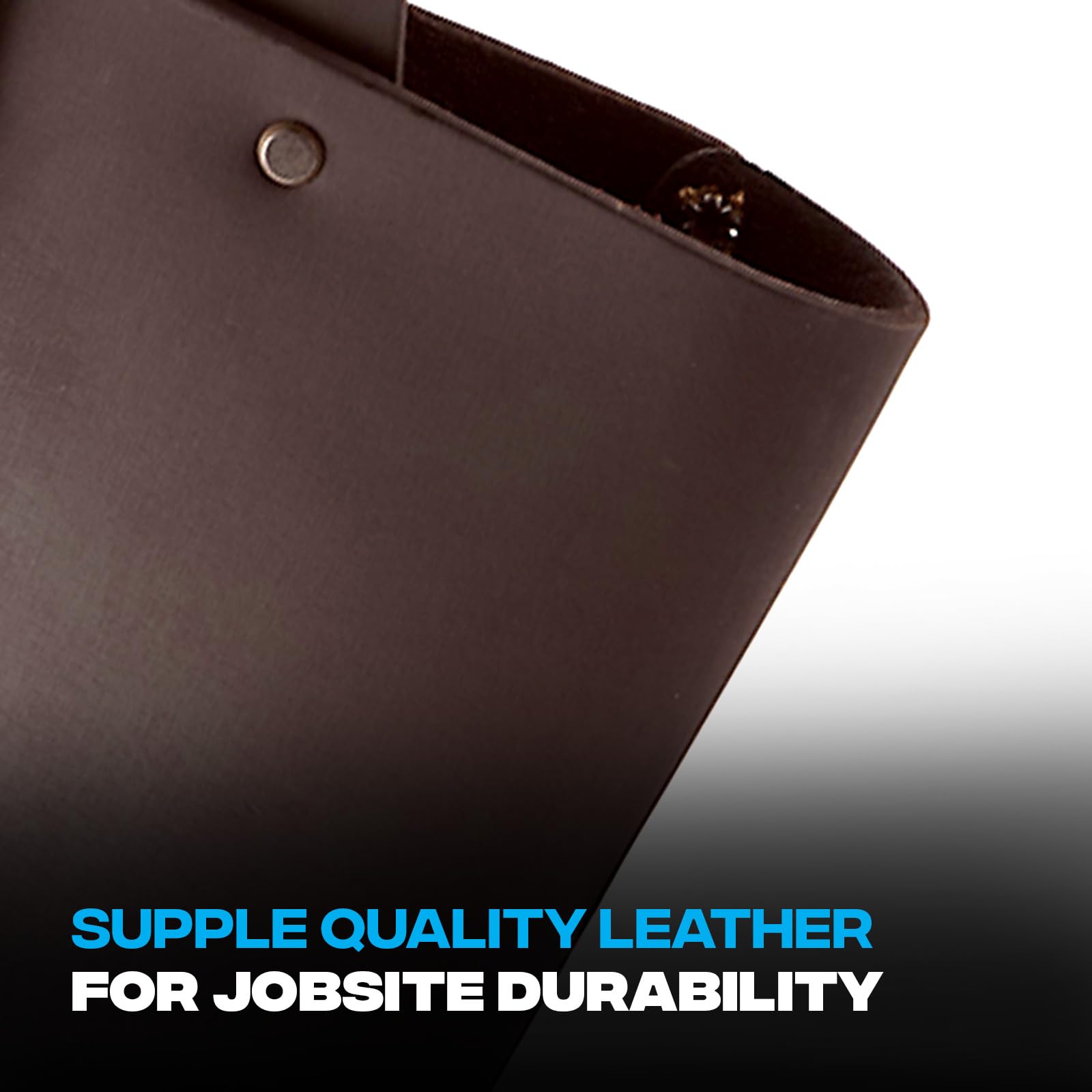 OX Tools Pro Oil Tanned Leather Work Gloves - Durable & Comfortable for Construction, Woodworking & DIY Projects