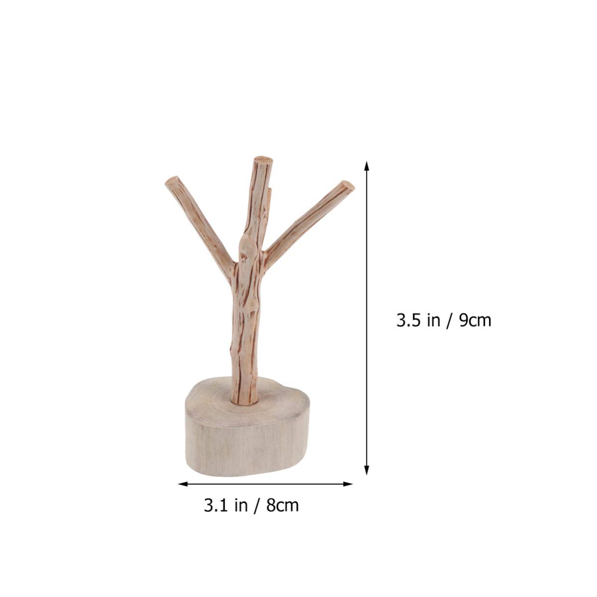 Cabilock 1-Piece Jewelry Display Stand - Cup Drainer Rack, Earring Hanger, Necklace Organizer with Branch Design - Perfect for Bathroom, Bedroom & Vanity Organization