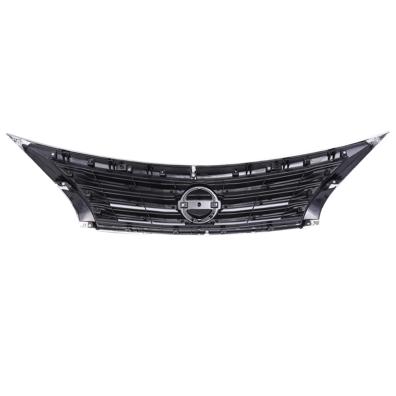 2013-2015 Nissan Altima Front Bumper Upper Grille Chrome Replacement - Perfect for Car Restoration & Custom Upgrades | Fits Sedan Models