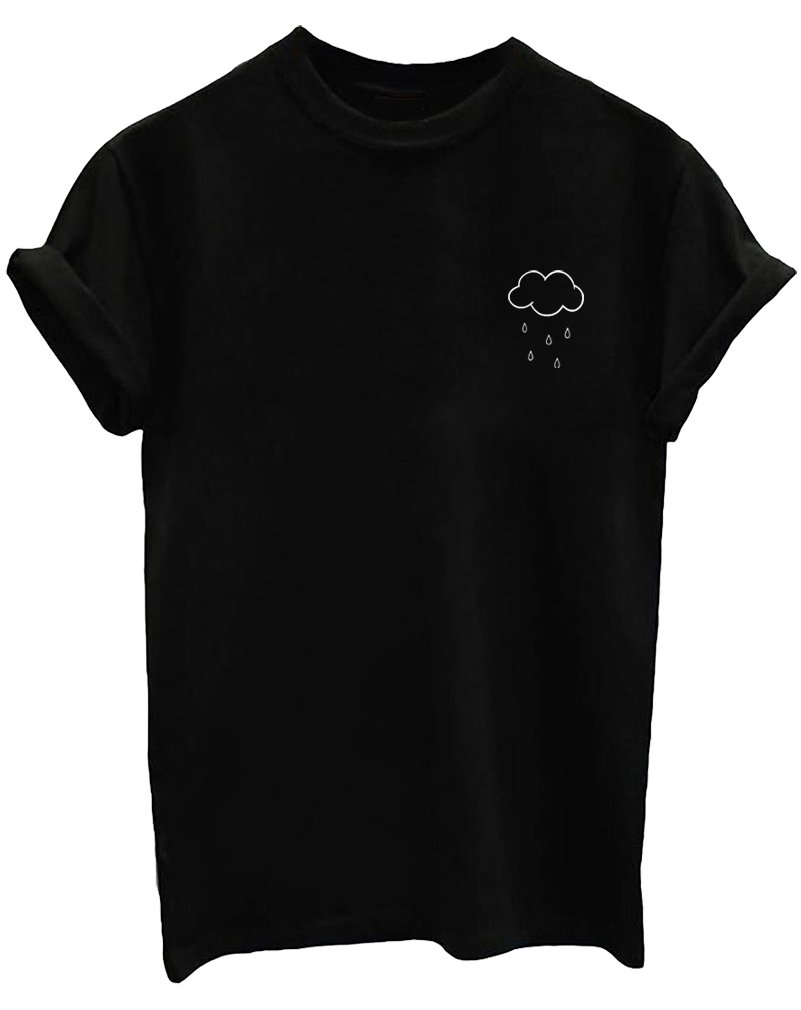 BLACKMYTH Women's Graphic Funny T-Shirt - Cute Casual Tee for Teen Girls | Perfect for School, Outings & Everyday Wear
