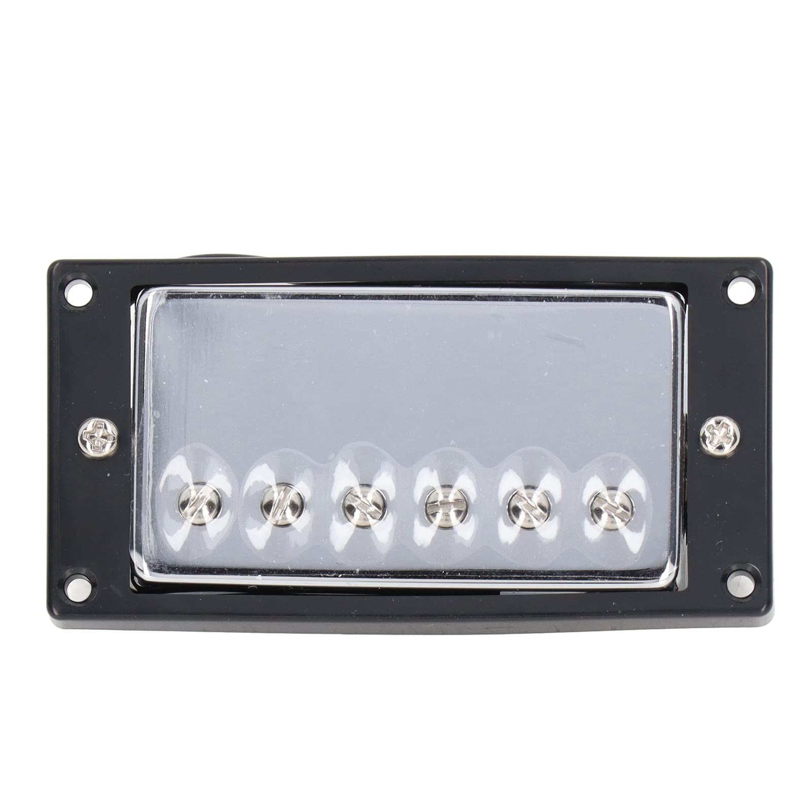 High-Quality Electric Guitar Pickup - Dual Coil Neck/Bridge Pickup for LP Guitars | Silver Replacement Pickup for Enhanced Tone | Perfect for Rock, Blues & Studio Recording
