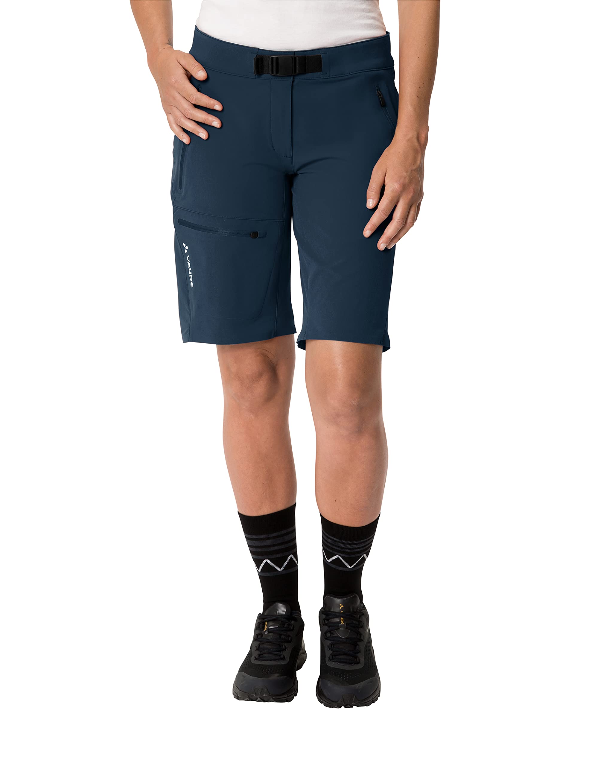 VAUDE Women's Badile Hiking Shorts - Lightweight Quick-Dry Outdoor Pants for Trekking, Camping & Travel
