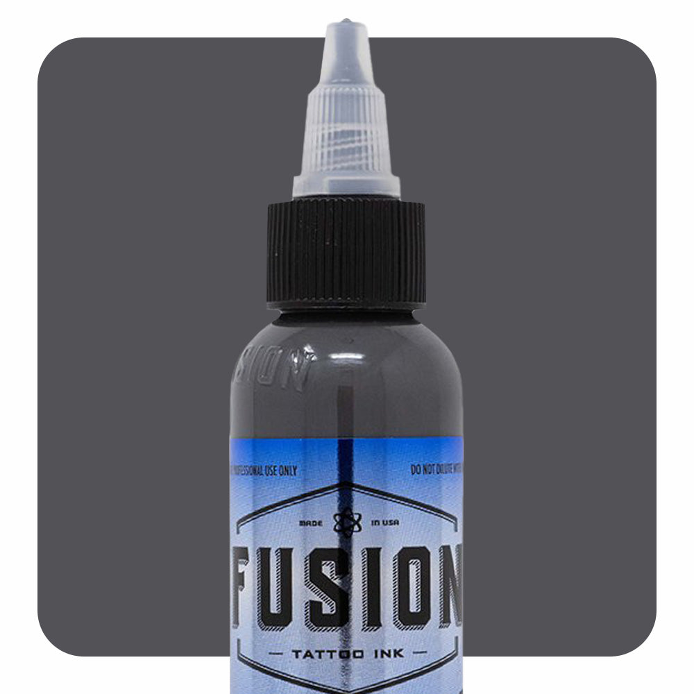 Premium Gradient Black 4-Pack Tattoo Ink Set (1oz Each) - Professional Fusion Ink for Tattoo Artists - Perfect for Sleeves, Cover-Ups & Fine Line Work