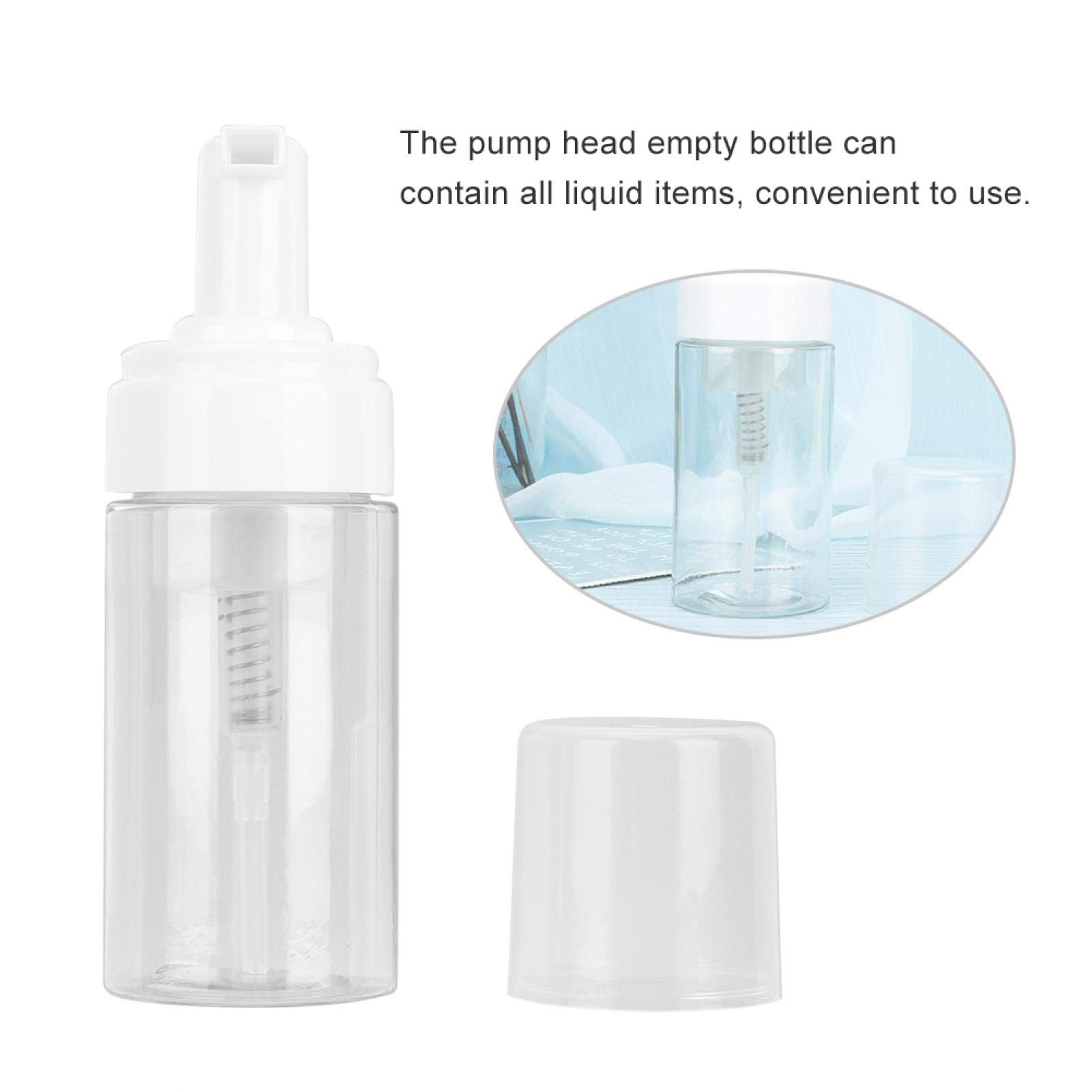 Rotekt Portable Foaming Soap Dispenser - Refillable Travel Size Mousse Foam Bottle for Hand Soap, Shampoo & Lotion | Perfect for Travel, Gym, Office & Home Use (2-Pack)
