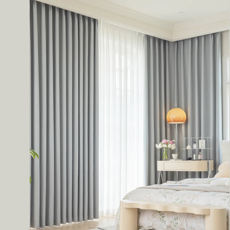 Alice Japandi Style Curtain Swatch Samples - Minimalist Neutral Fabric Swatches for Window Treatments - Perfect for Boho, Scandinavian & Japandi Home Decor