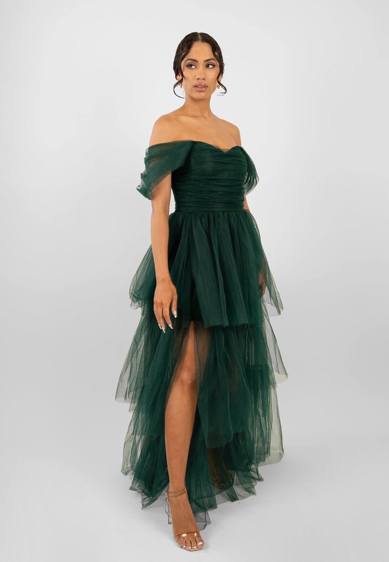 Stylish Sydney Maxi Dress in Forest Green - Perfect for Summer Outings, Beach Vacations & Casual Events