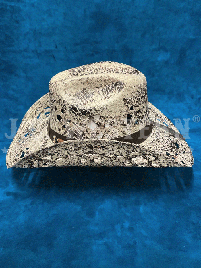 Bullhide GIRL NEXT DOOR 2586 Western Straw Cowboy Hat for Women - Brown Fashion Sun Hat for Outdoor, Beach & Country Rides