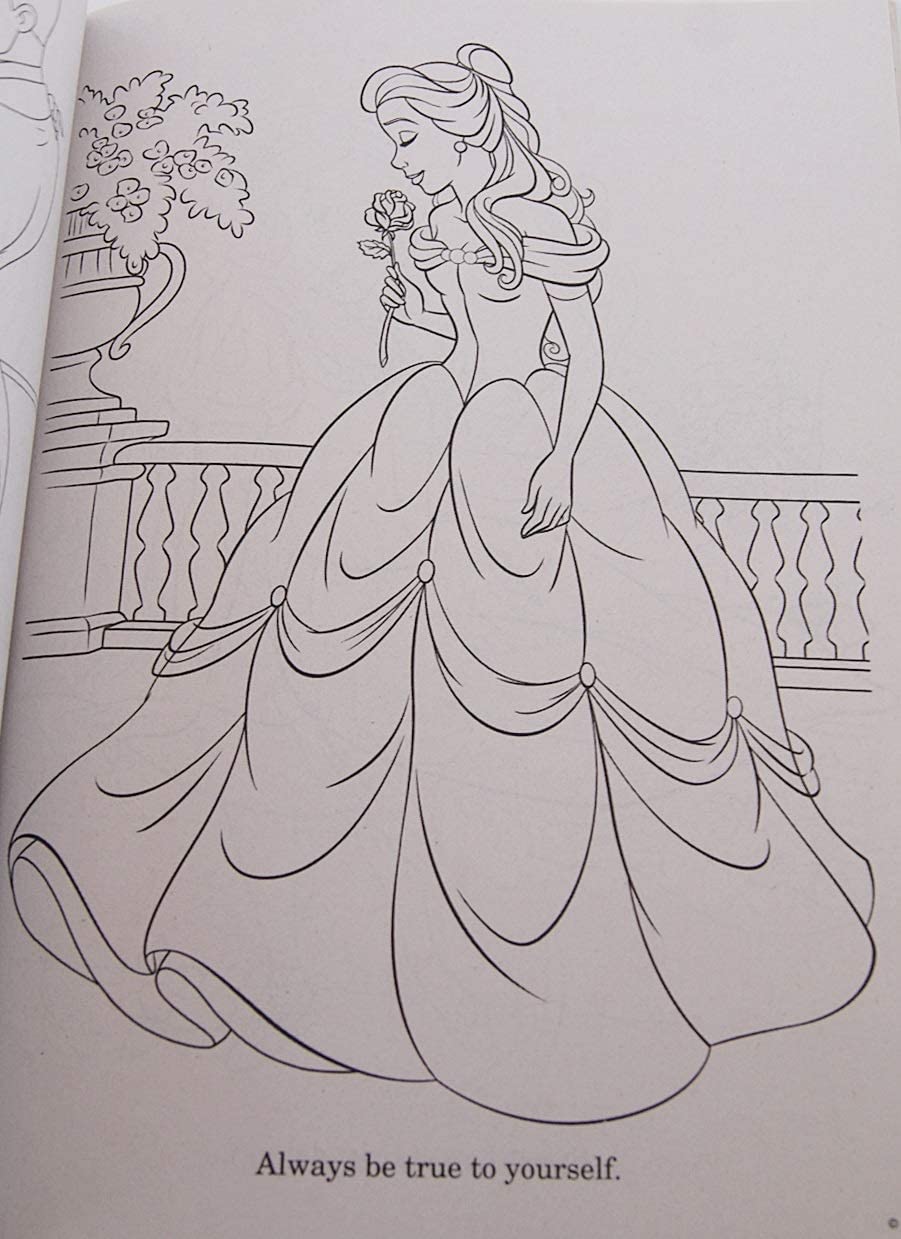 Disney Princess Coloring and Activity Book for Kids - 96 Pages of Fun Learning & Creativity | Perfect for Birthday Gifts, Travel Entertainment & Preschool Education