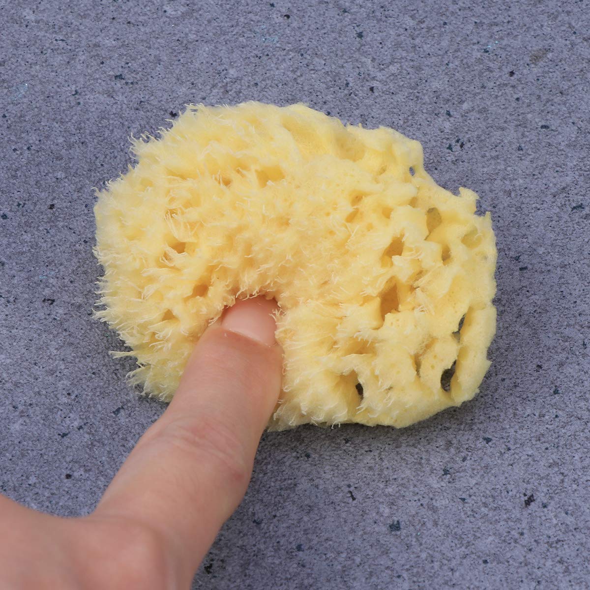Natural Baby Bath Sponge - Soft Seaweed & Algae Sponge for Gentle Bathing | Honeycomb Design for Newborns & Toddlers | Perfect for Sensitive Skin & Shower Time