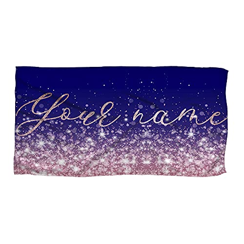 Pink Glitter Towel
