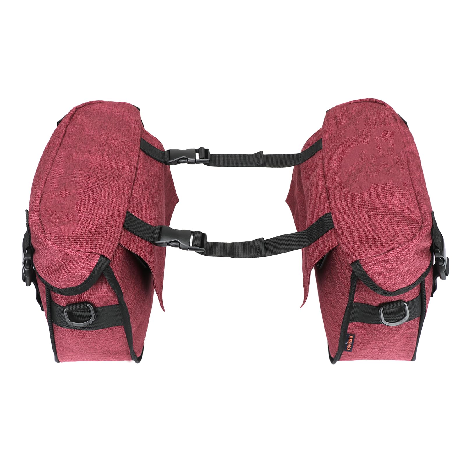 TOURBON Waterproof Bike Seat Bag - Bicycle Pannier with Adjustable Straps for Cycling, Commuting & Outdoor Adventures