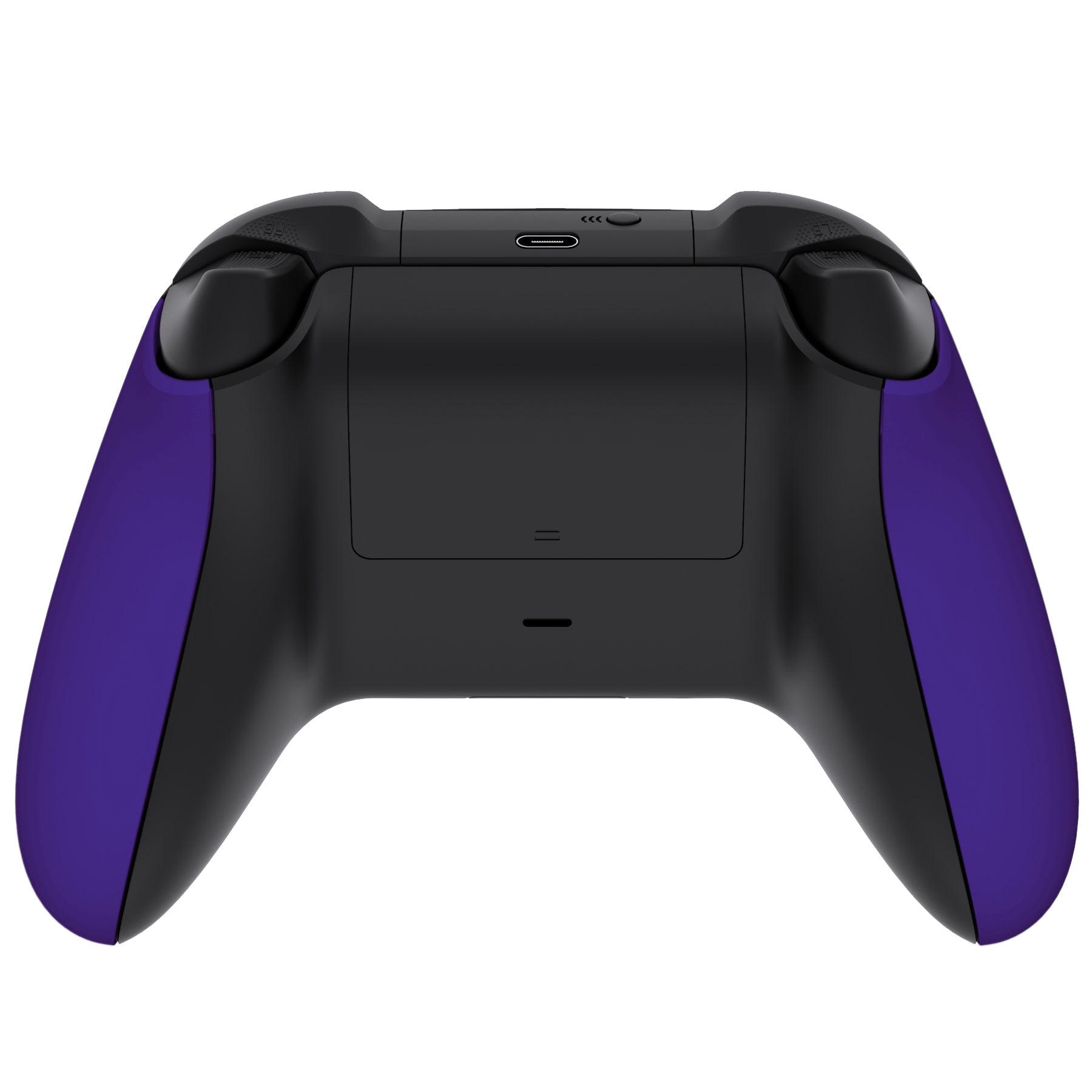 eXtremeRate Purple Replacement Front Housing Shell with Side Rails Panels for Xbox Series X & S Controller - Custom Gaming Setup & DIY Repair Accessories