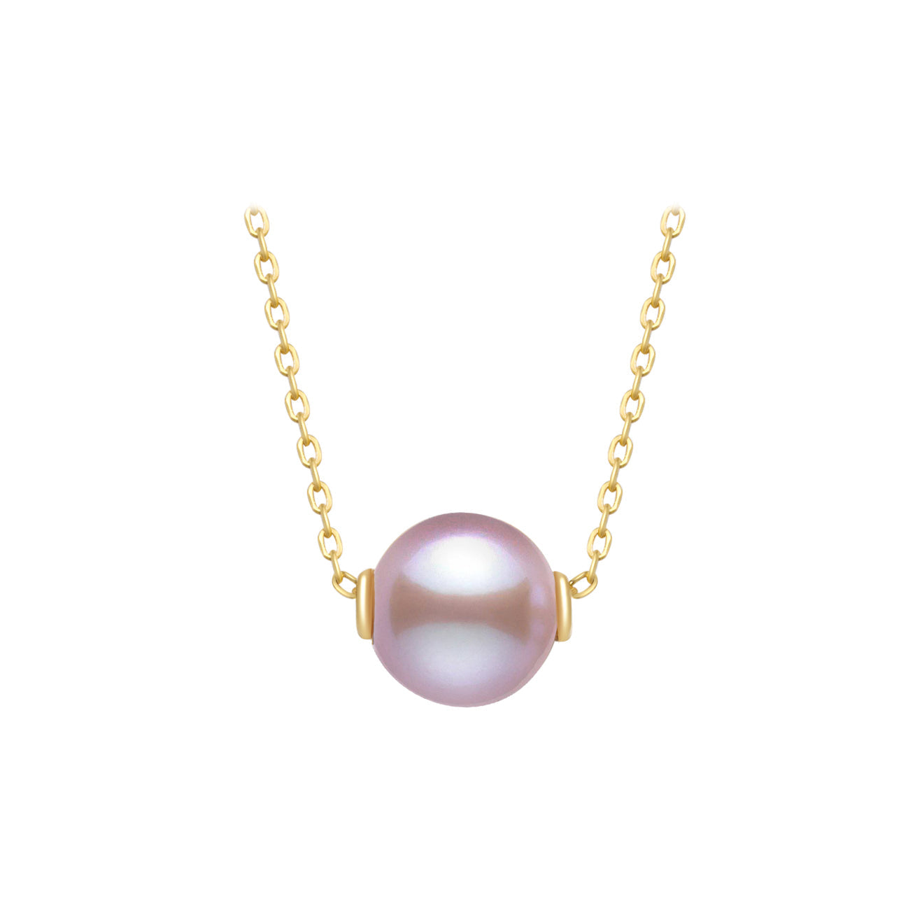 18K Gold Interchangeable 9-10MM Freshwater Pearl Necklace for Women - Elegant Bridal Jewelry, Wedding Gift & Anniversary Present | KN00044 | POSSIBILITIES