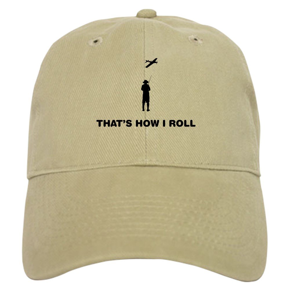 RC Airplane Cap - Adjustable Baseball Hat for Aviation Enthusiasts