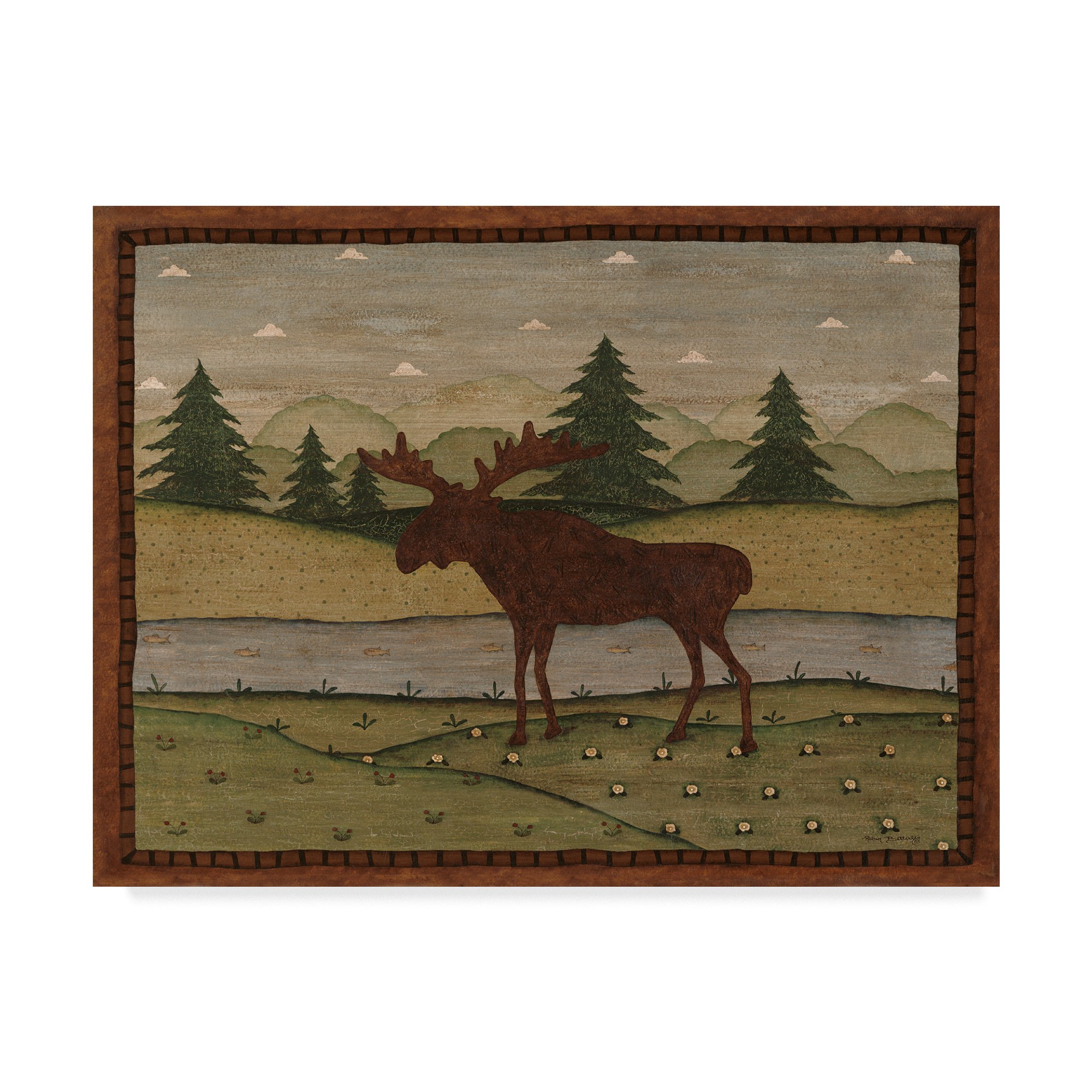 Trademark Fine Art Robin Betterley Multicolor Wall Art - Perfect for Living Room, Bedroom & Office Decor