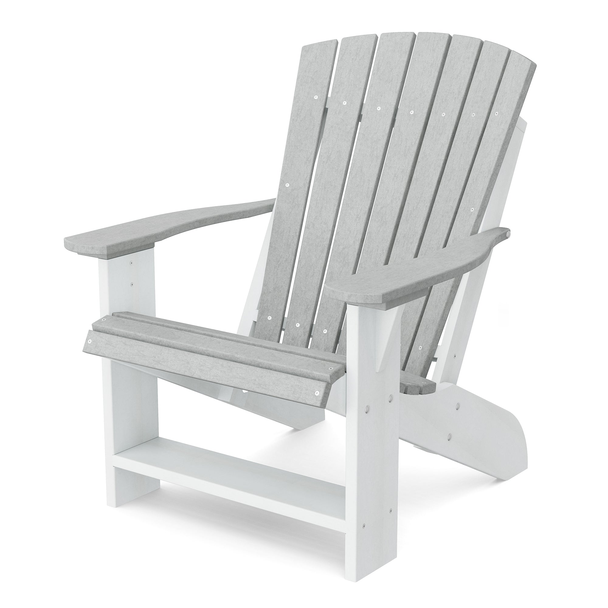 Premium Heritage Adirondack Chair - Solid Wood Outdoor Patio Furniture for Garden, Deck, Poolside & Backyard Relaxation