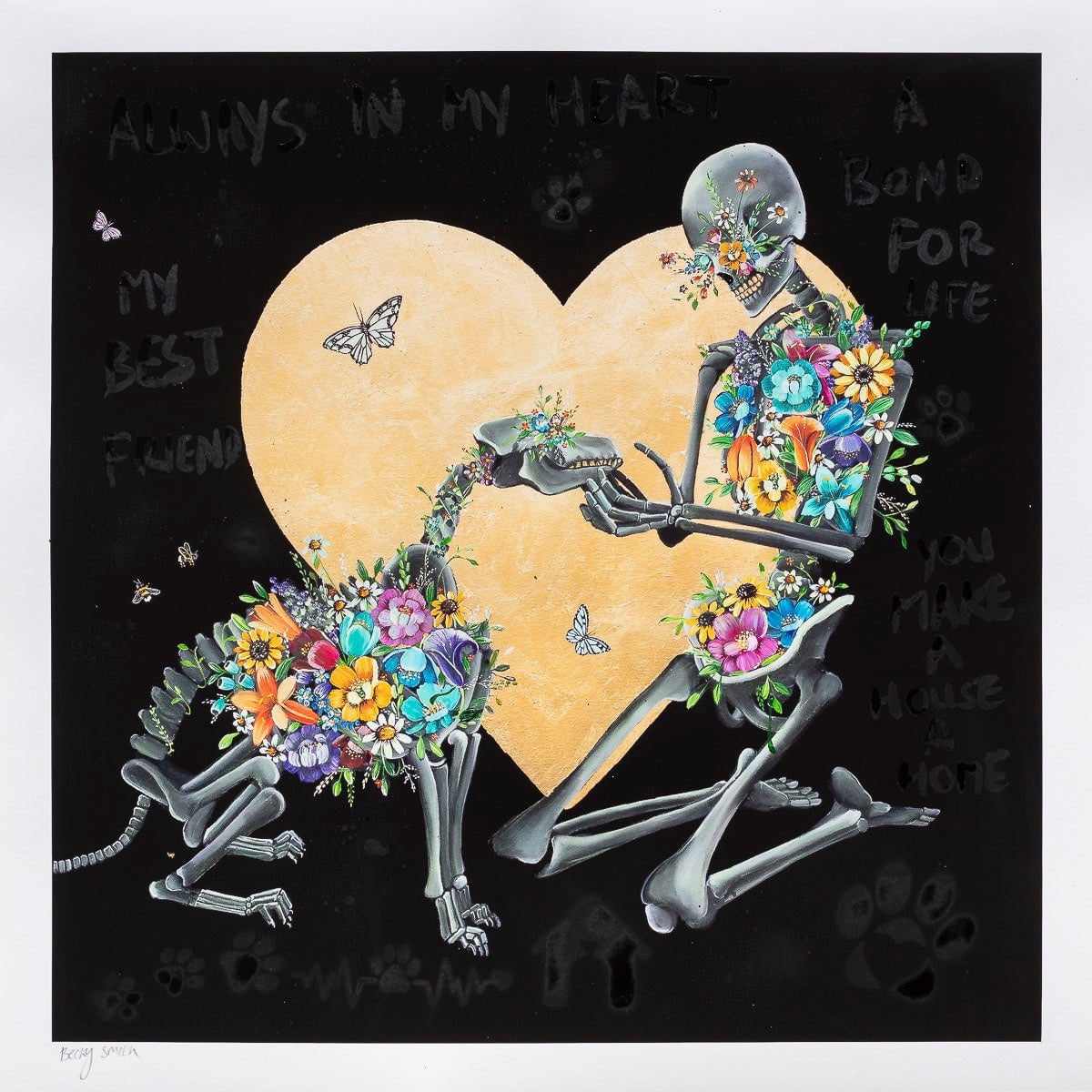 Always In My Heart Artist Proof - Limited Edition Art Print for Home Decor, Wall Art & Gift Giving | Perfect for Living Room, Bedroom & Office