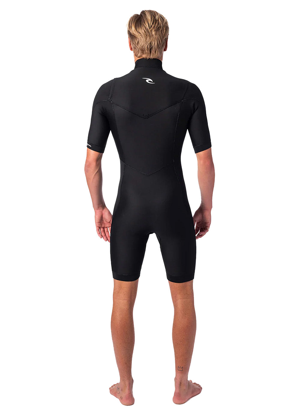 Rip Curl Men's Dawn Patrol 2mm Chest Zip Spring Wetsuit - Perfect for Surfing, Swimming & Water Sports