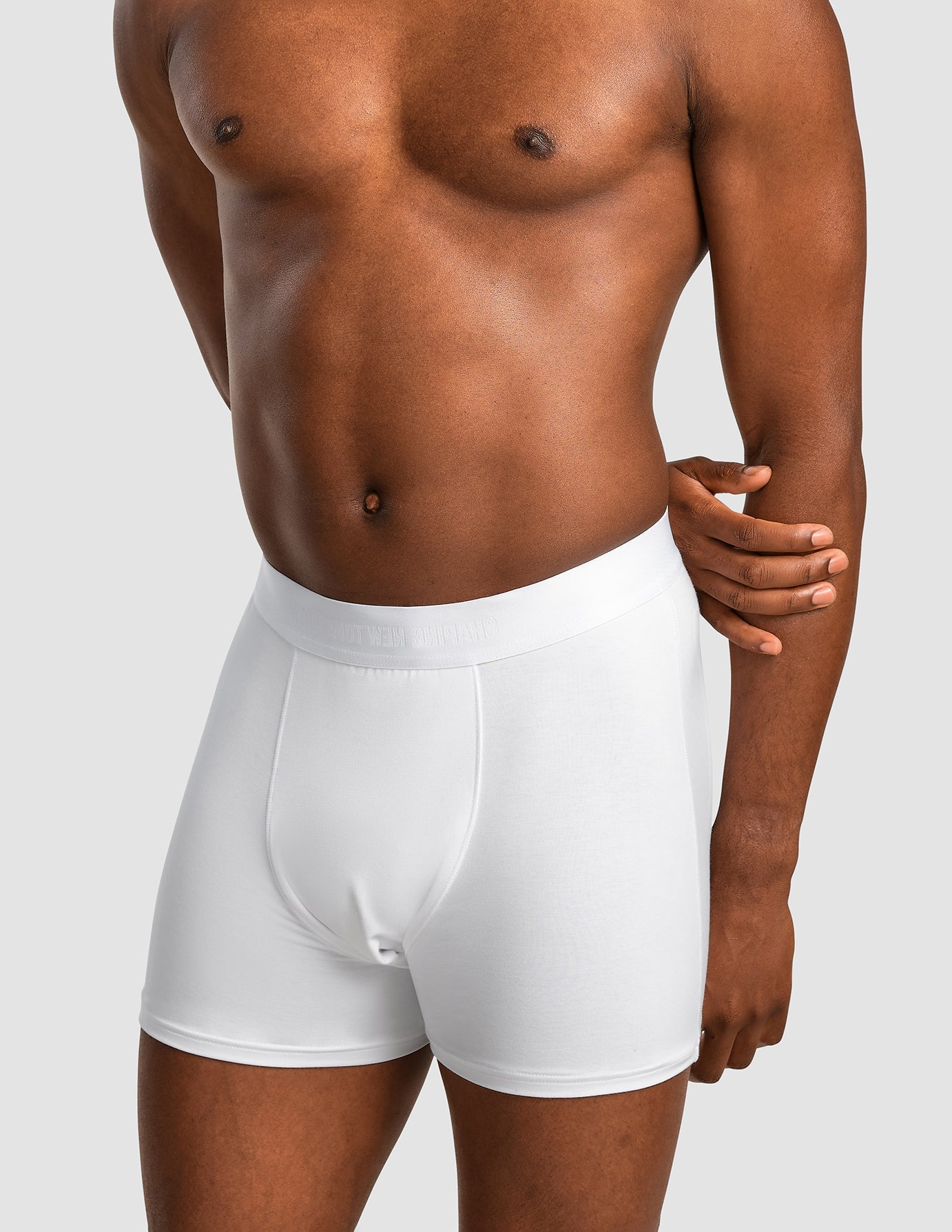 2 Pack Bamboo Viscose Boxer Briefs for Men - Soft Breathable Underwear - Perfect for Daily Wear, Workout & Travel