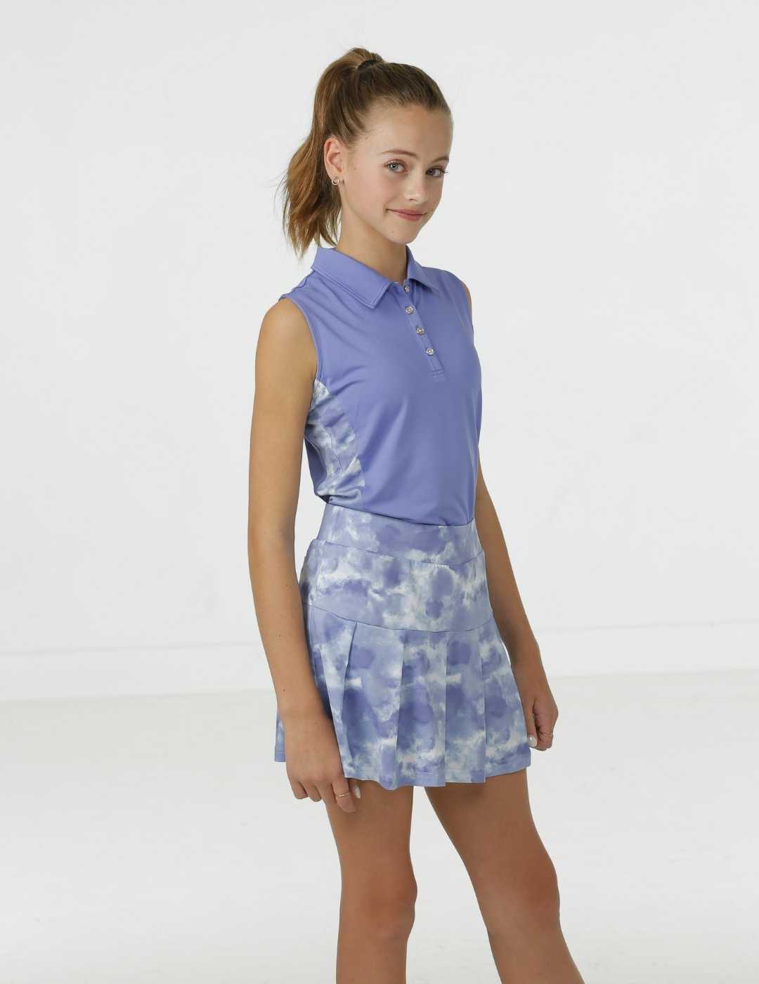 Twyla Youth Girls' Polo Shirt - Comfortable Cotton Blend Short Sleeve Top for School, Sports & Casual Wear | Perfect for Everyday Outfits & Team Uniforms
