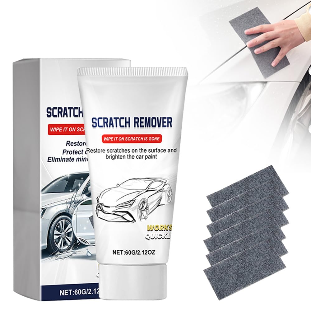 Nano Sparkle Cloth Car Scratch Remover - 2025 New Microfiber Polishing Cloth for Car Paint Scratch Repair, Deep Scratch Removal & Auto Detailing - Perfect for Cars, Trucks & Motorcycles (1PC)