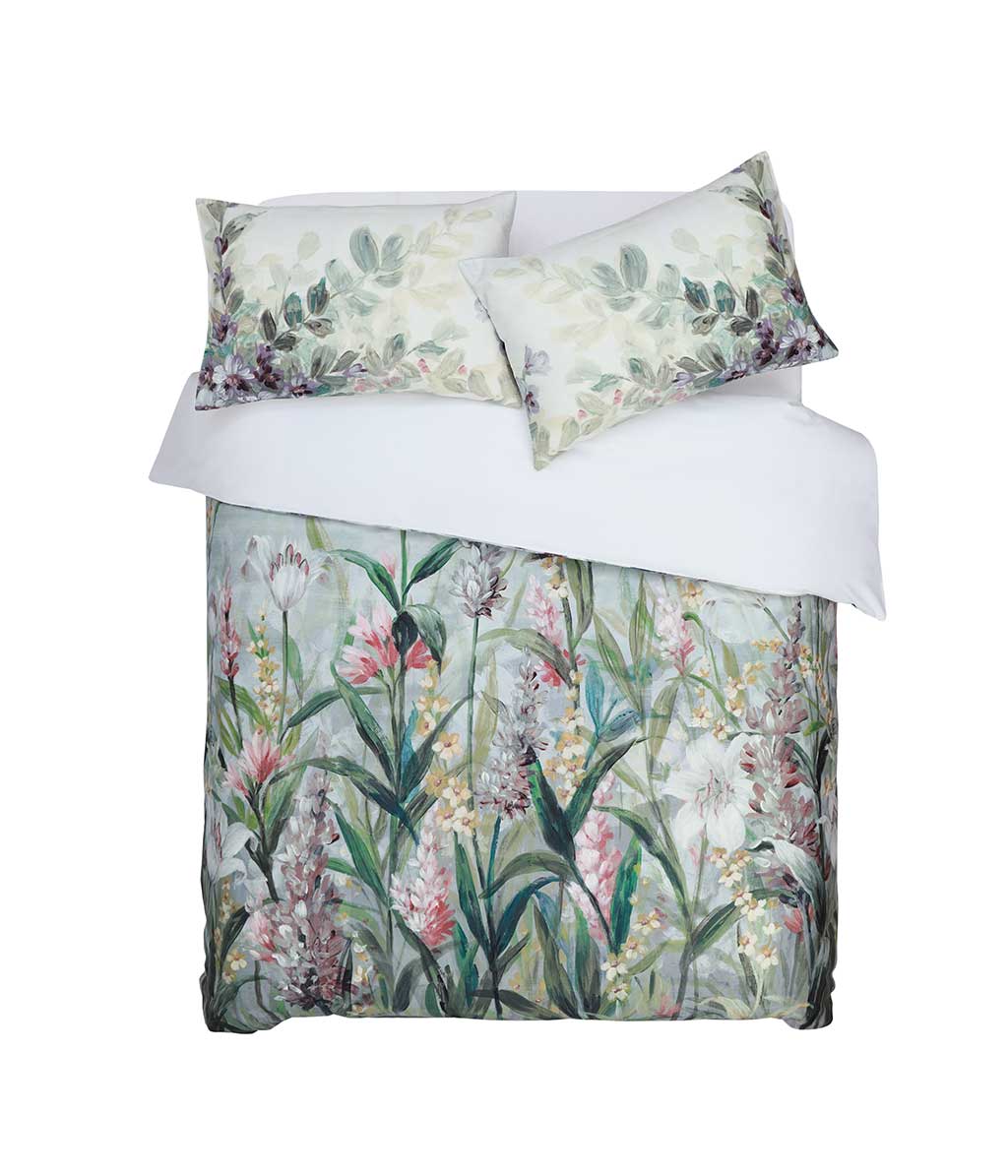 Hathaway Quilt Cover Set by MM Linen - Premium Cotton Bedding Set for Queen Size Bed - Perfect for Cozy Bedrooms & Guest Rooms