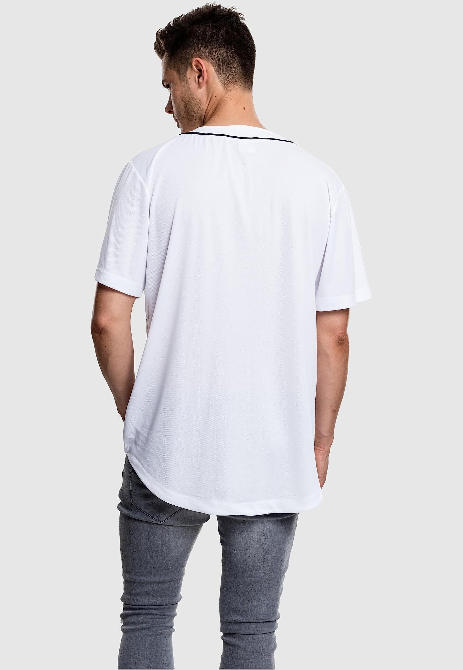 MAG Urban Classics Baseball Mesh Jersey - Breathable & Lightweight Baseball Shirt for Men - Perfect for Games, Practice & Casual Wear