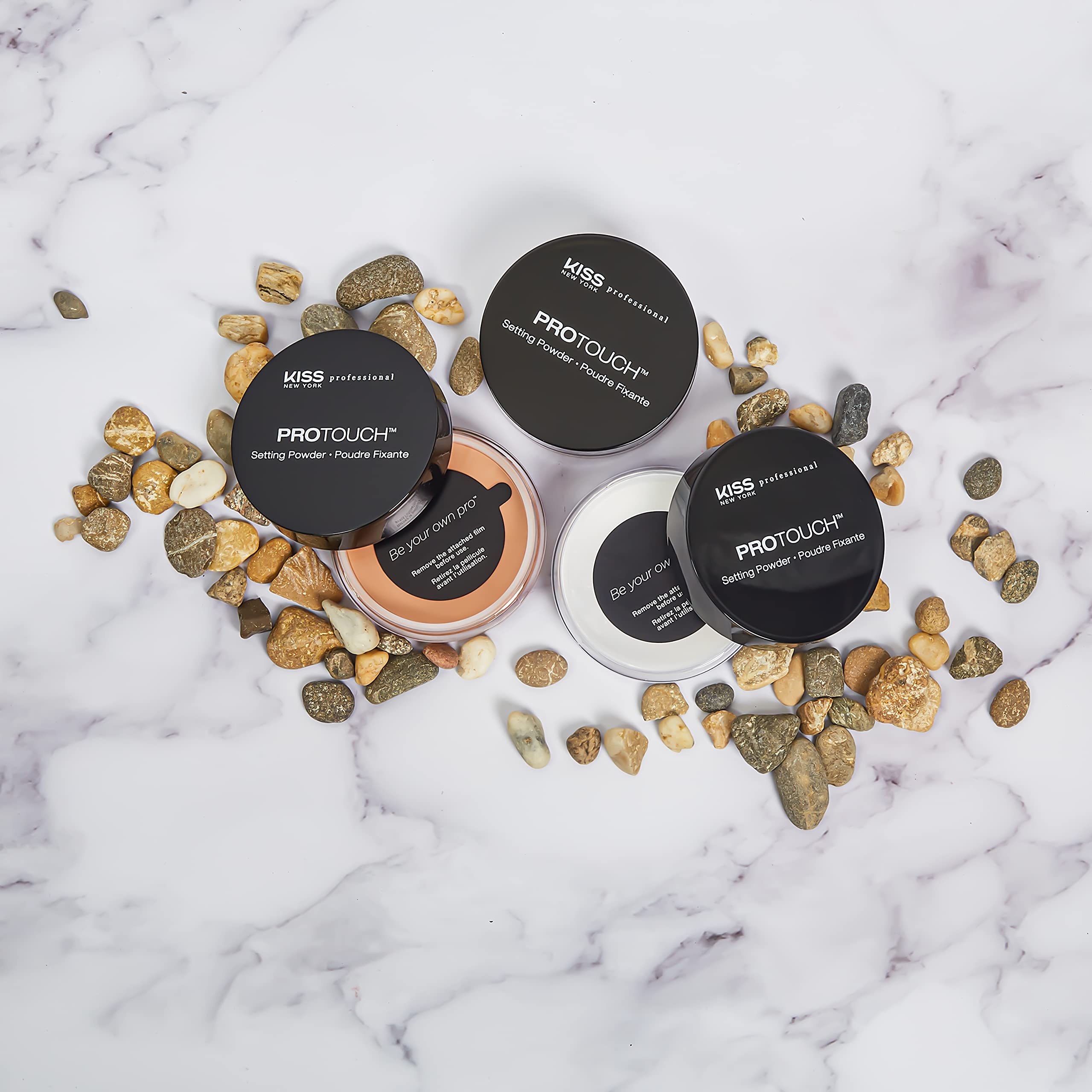 Pro Touch Loose Setting Powder - Lightweight, Long-Lasting Face Makeup for Medium & Tan Skin Tones | Oil Control & Shine-Free Finish | Perfect for Daily Wear & Special Occasions (Earth)