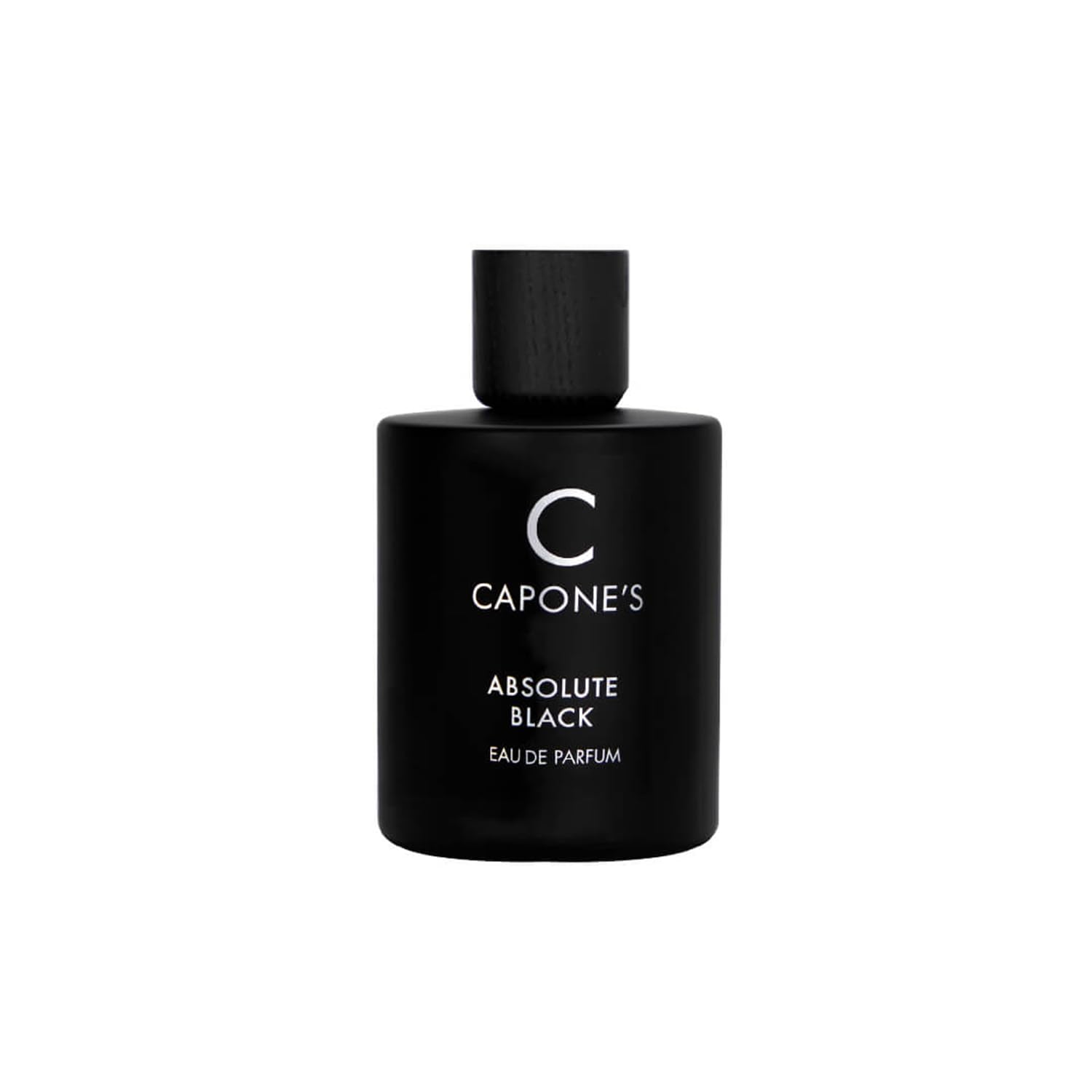 Capone's Absolute Black Eau de Parfum for Men - 100ml / 3.4oz Natural Long-Lasting Fragrance Spray - Perfect for Date Night, Office & Special Occasions