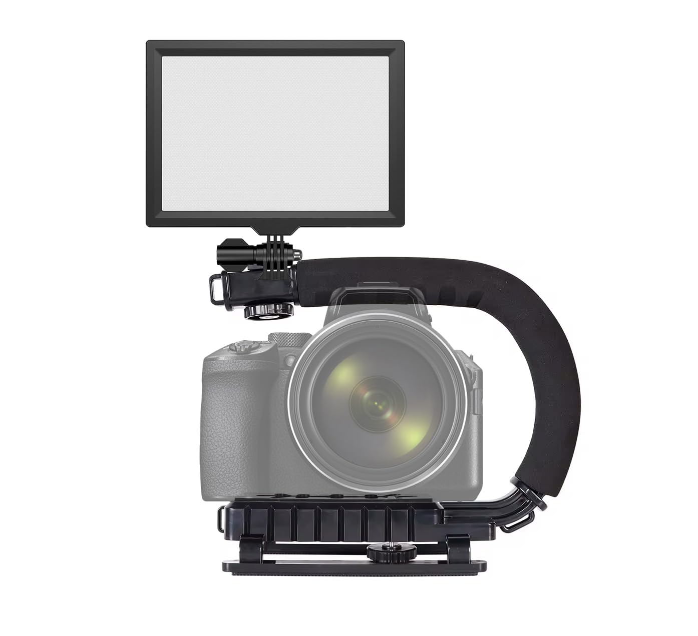 Professional Multi-LED Dimmable Video Light with Adjustable Bracket for Sony Cyber-Shot DSC-RX100 V - Perfect for YouTube Videos, Photography & Live Streaming
