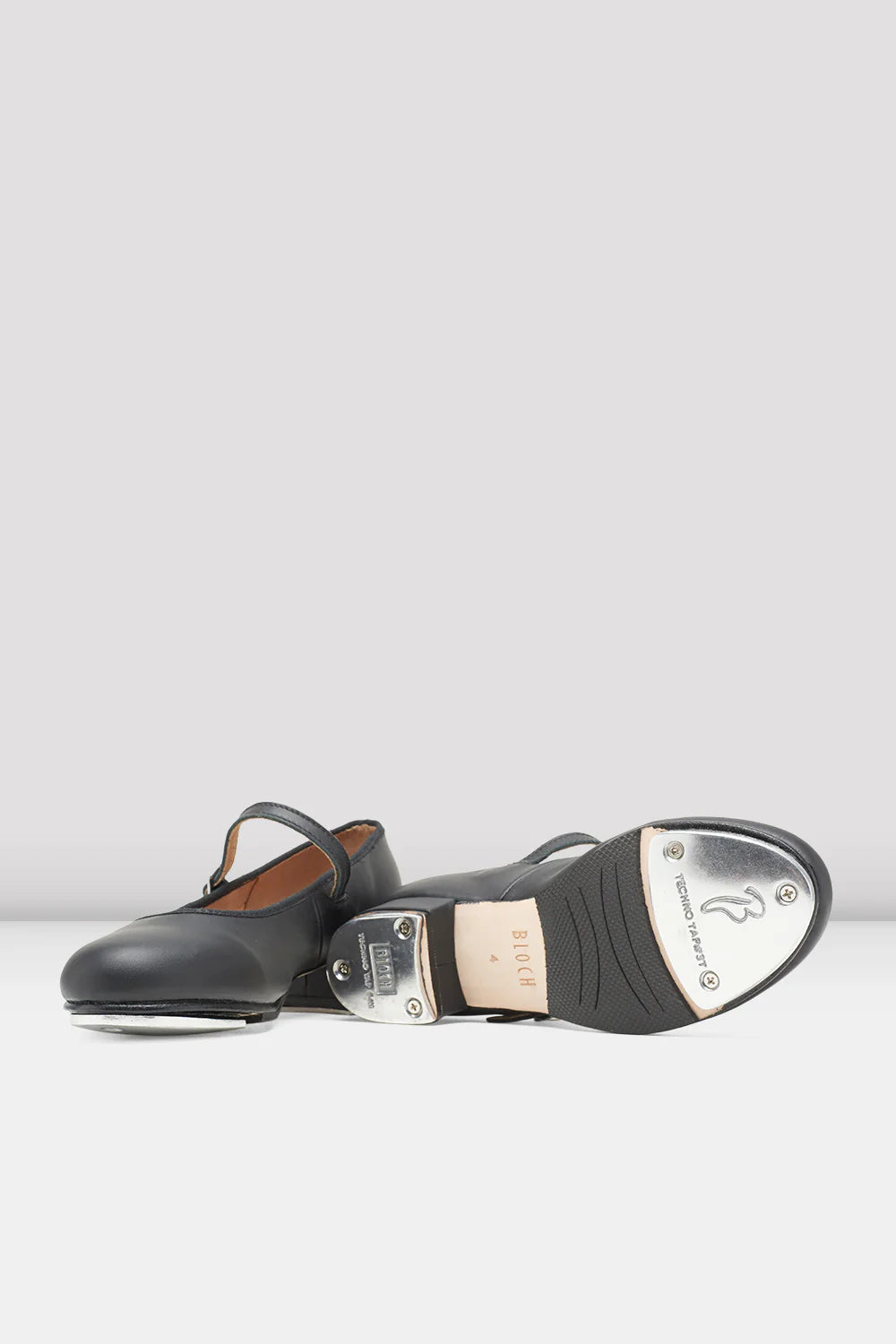 Bloch Women's Black Leather Tap Shoes for Dance - Perfect for Tap Dancing, Performances, and Dance Classes