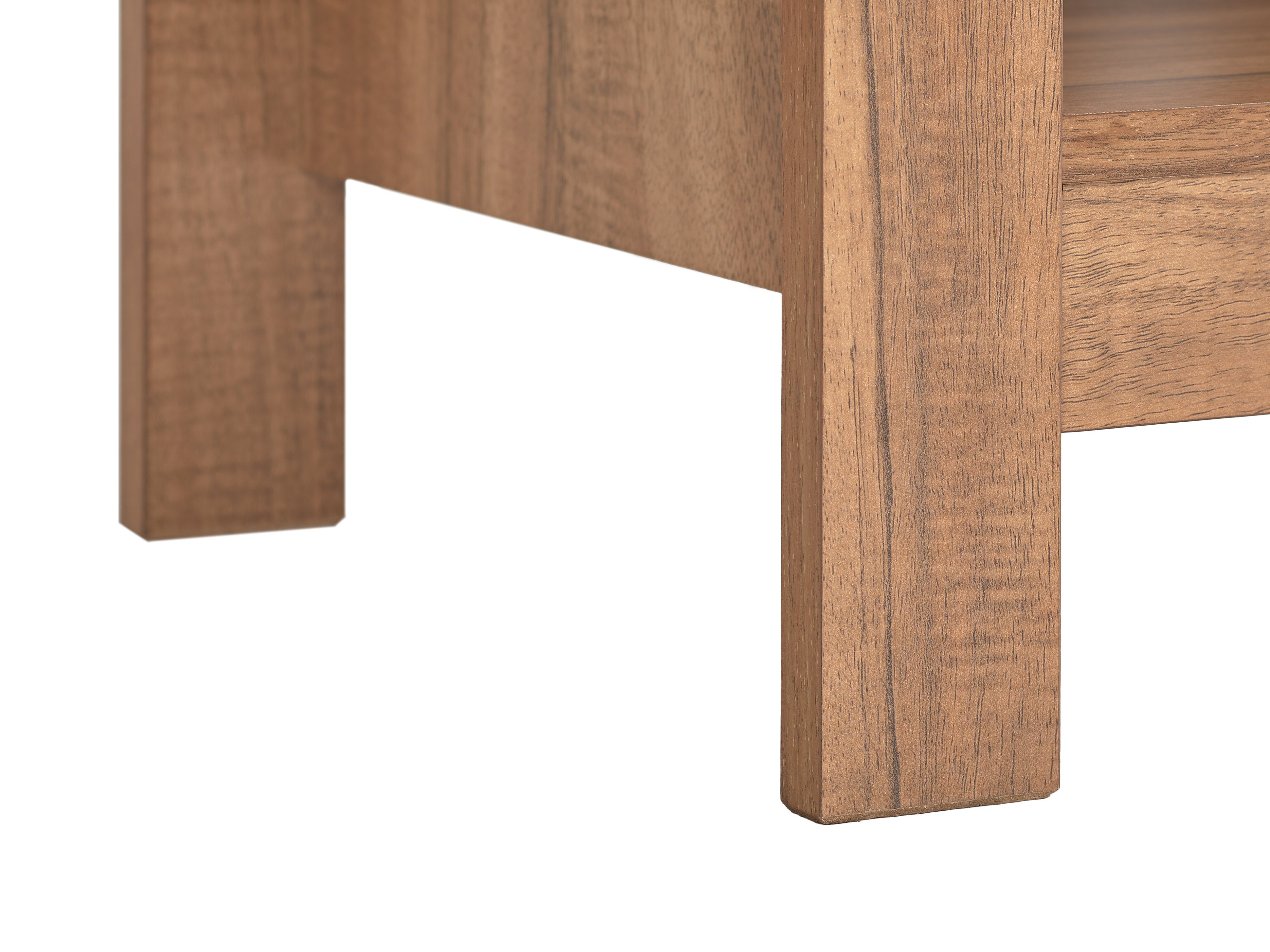 Modern Brown TV Stand for 85 Inch Flat Screen - Rustic Wood Media Console with Storage Shelves - Perfect for Living Room, Bedroom & Home Theater Setup