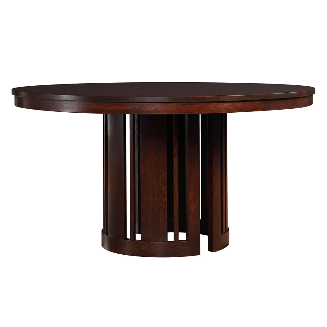 Park Slope Round Dining Table – Modern Wooden Kitchen Table for 4-6 People | Perfect for Small Spaces, Breakfast Nooks & Cozy Family Meals