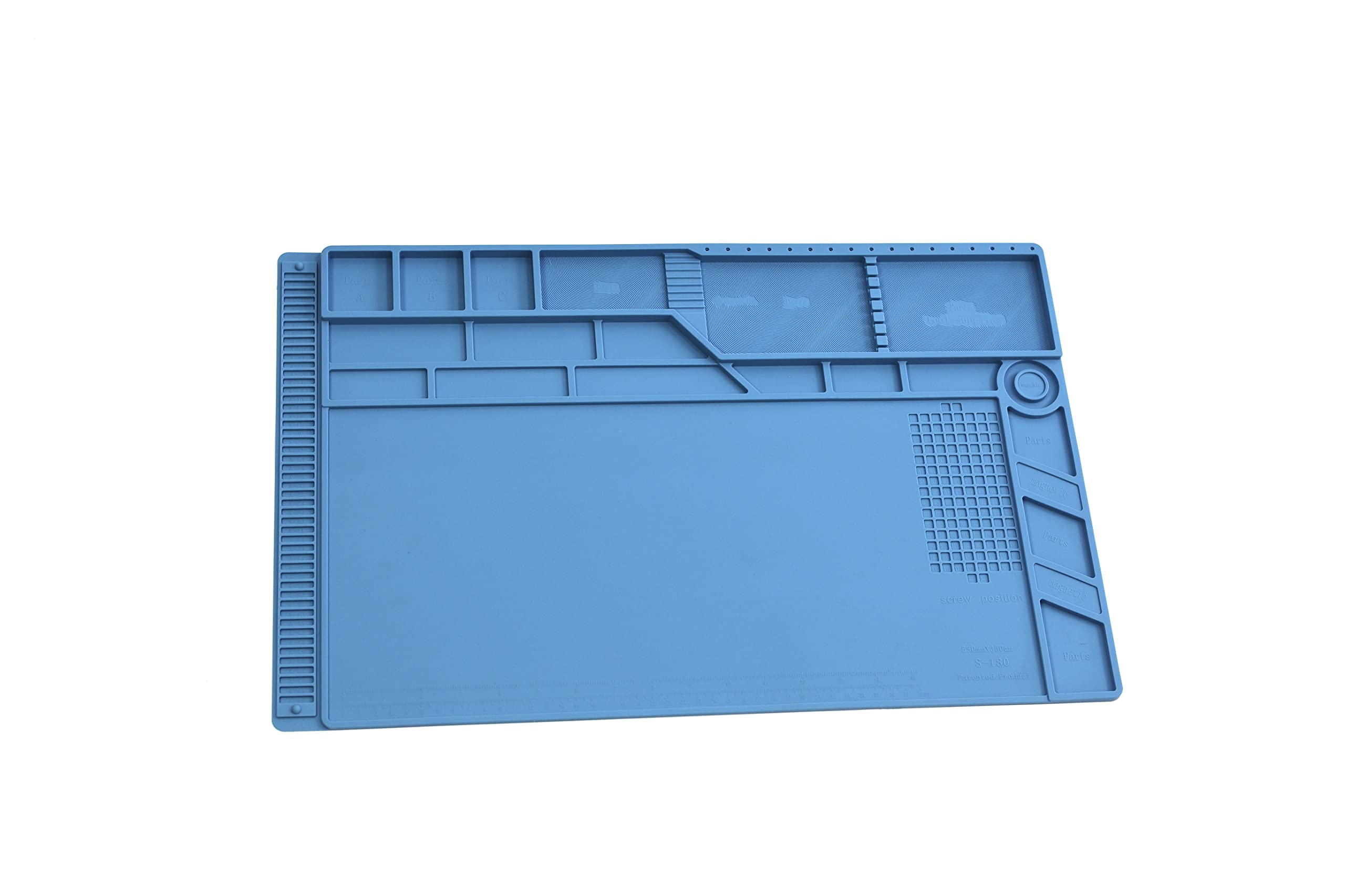 High-Temperature Silicone Soldering Mat - MeFix S-180 Heat Resistant Work Surface (21.6
